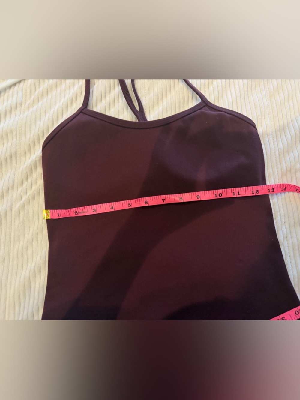 lululemon athletica Power Y Tank Bordeaux  Drama - Picture 6 of 7